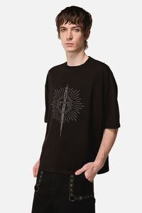 Dangerfield - Dagger Goth Tee - black