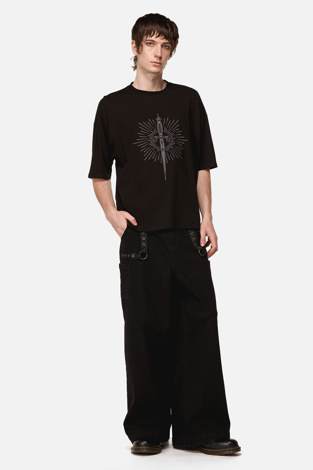 Dangerfield - Dagger Goth Tee - black