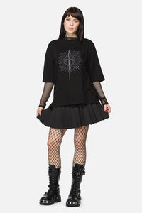 Dangerfield - Dagger Goth Tee - black