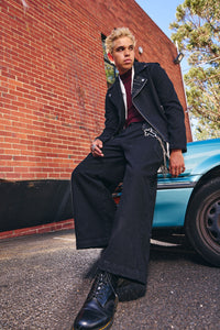 Dangerfield - Mischief Eyelet Jean - black