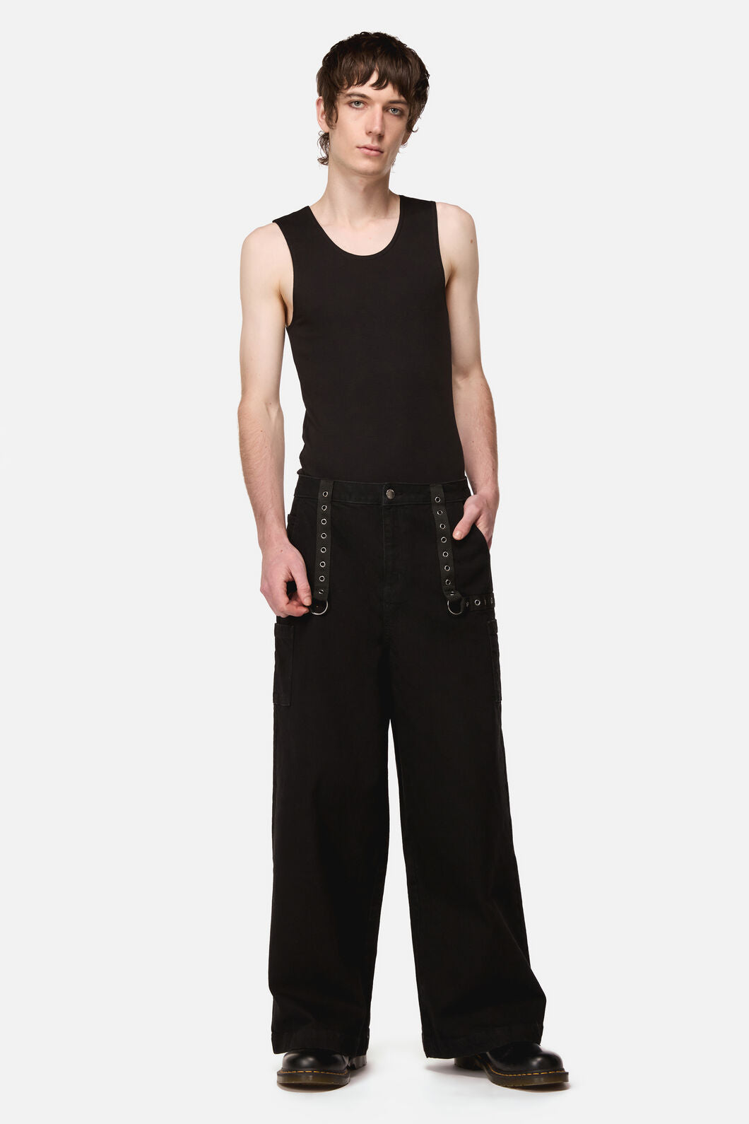 Dangerfield - Mischief Eyelet Jean - black