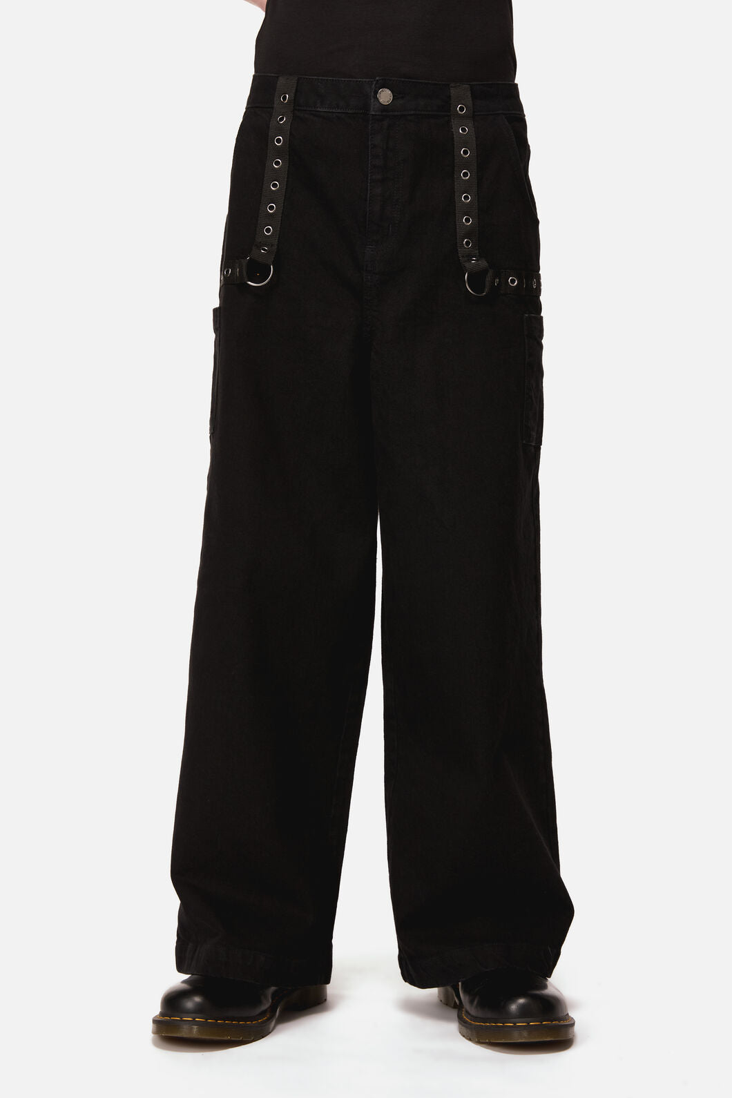 Dangerfield - Mischief Eyelet Jean - black