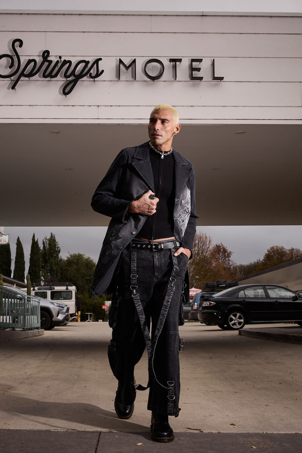 Dangerfield - Y2K Sigil Denim Jacket - black