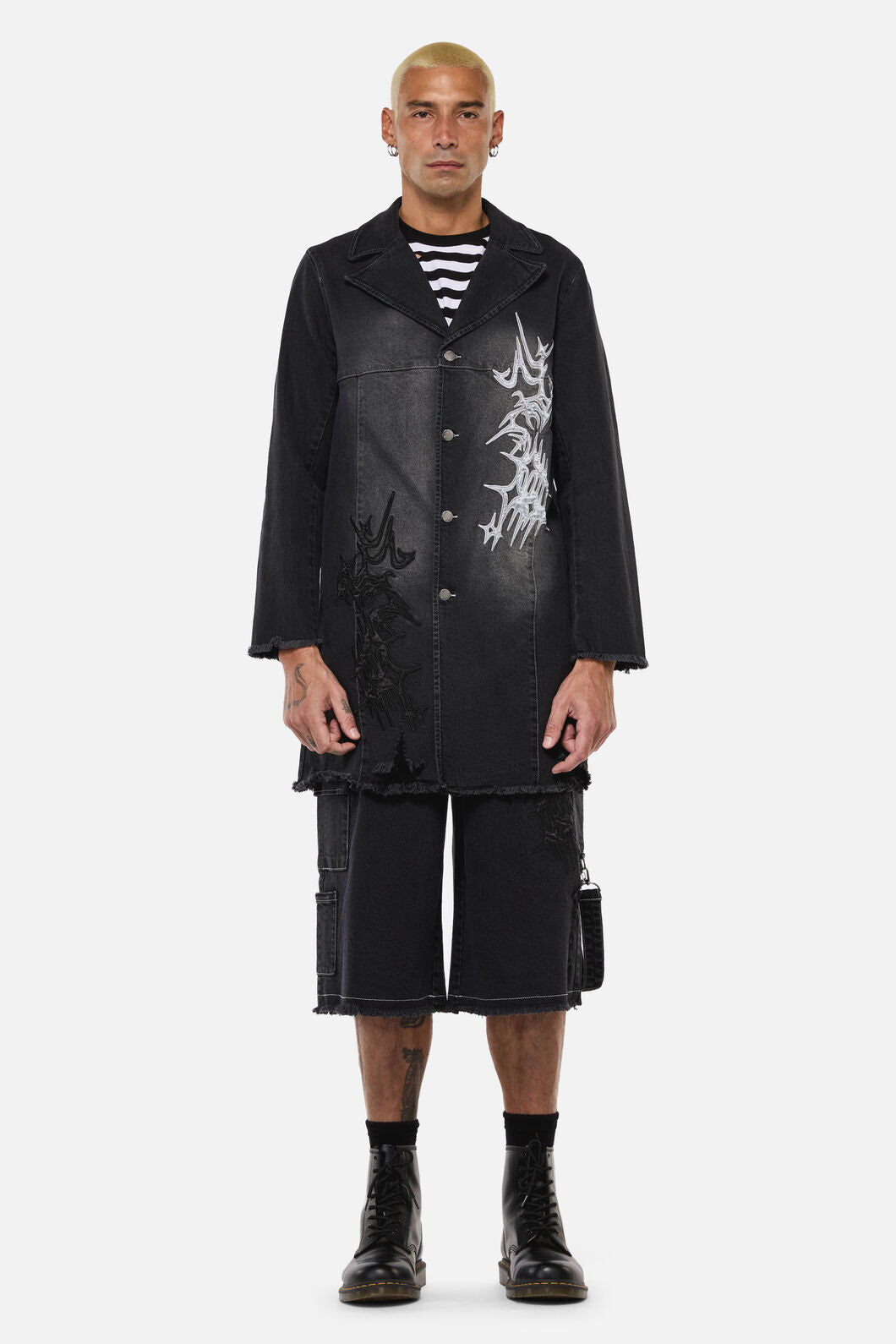 Dangerfield - Y2K Sigil Denim Jacket - black