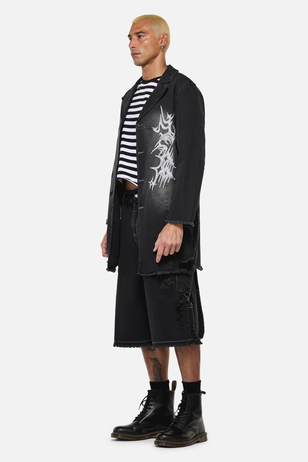 Dangerfield - Y2K Sigil Denim Jacket - black
