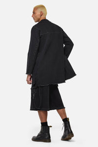 Dangerfield - Y2K Sigil Denim Jacket - black