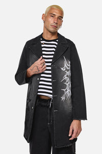 Dangerfield - Y2K Sigil Denim Jacket - black