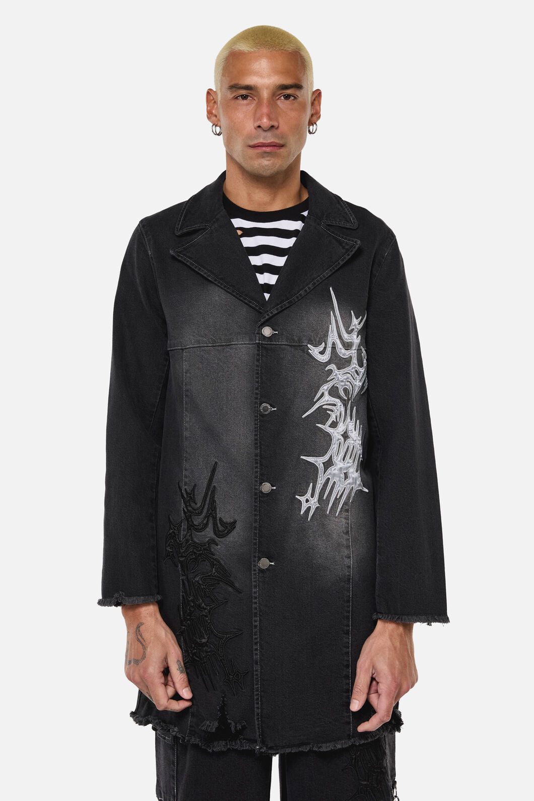 Dangerfield - Y2K Sigil Denim Jacket - black