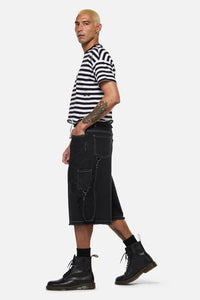 Dangerfield - Y2K Sigil Wide Leg Jeans - black