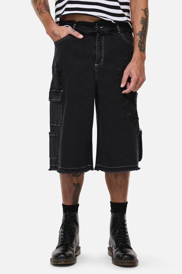 Dangerfield - Y2K Sigil Wide Leg Jeans - black