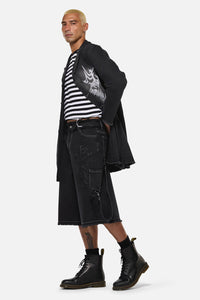 Dangerfield - Y2K Sigil Wide Leg Jeans - black