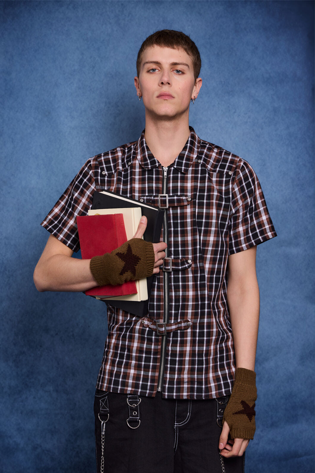Dangerfield - Archangel Tartan Shirt - brown