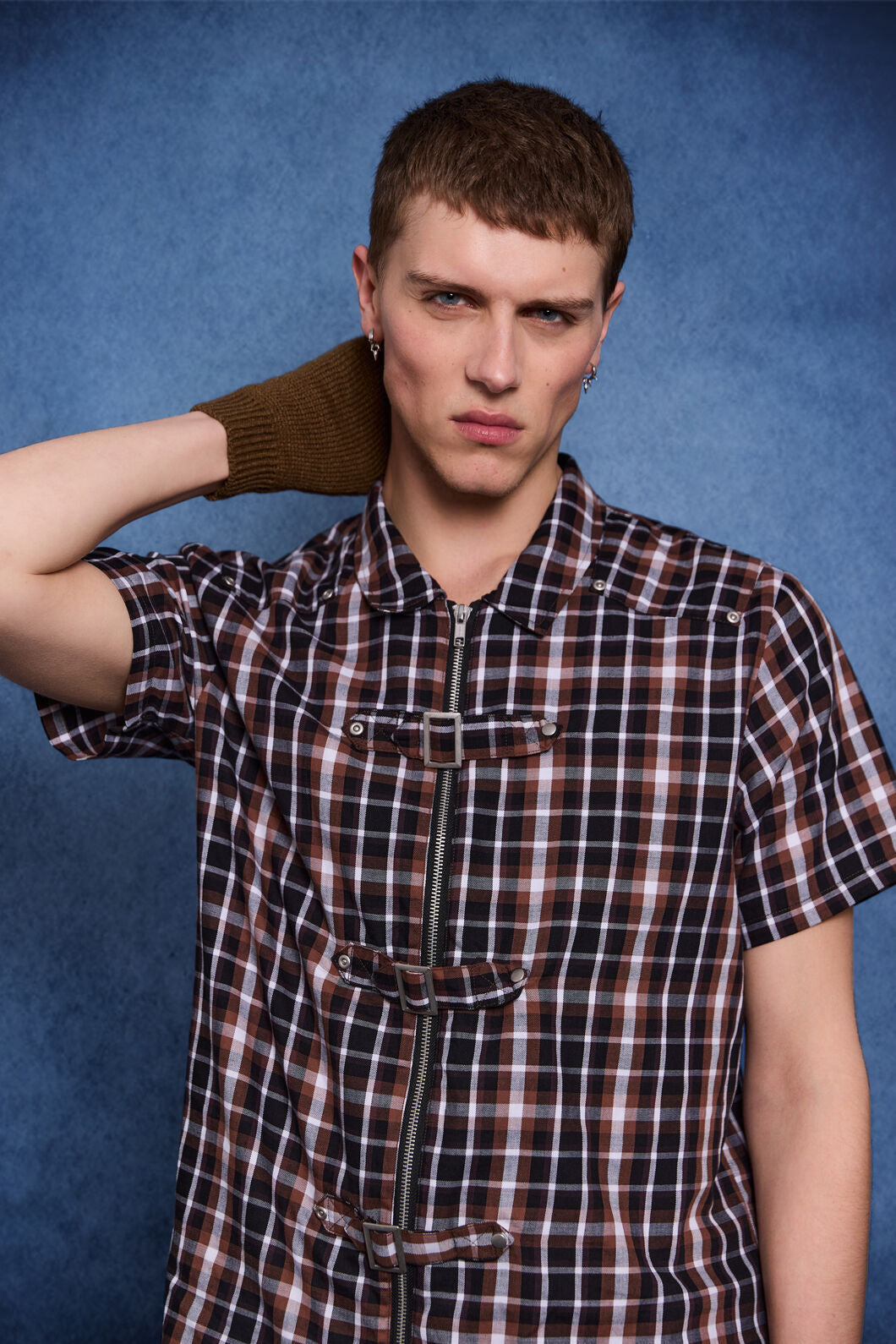 Dangerfield - Archangel Tartan Shirt - brown