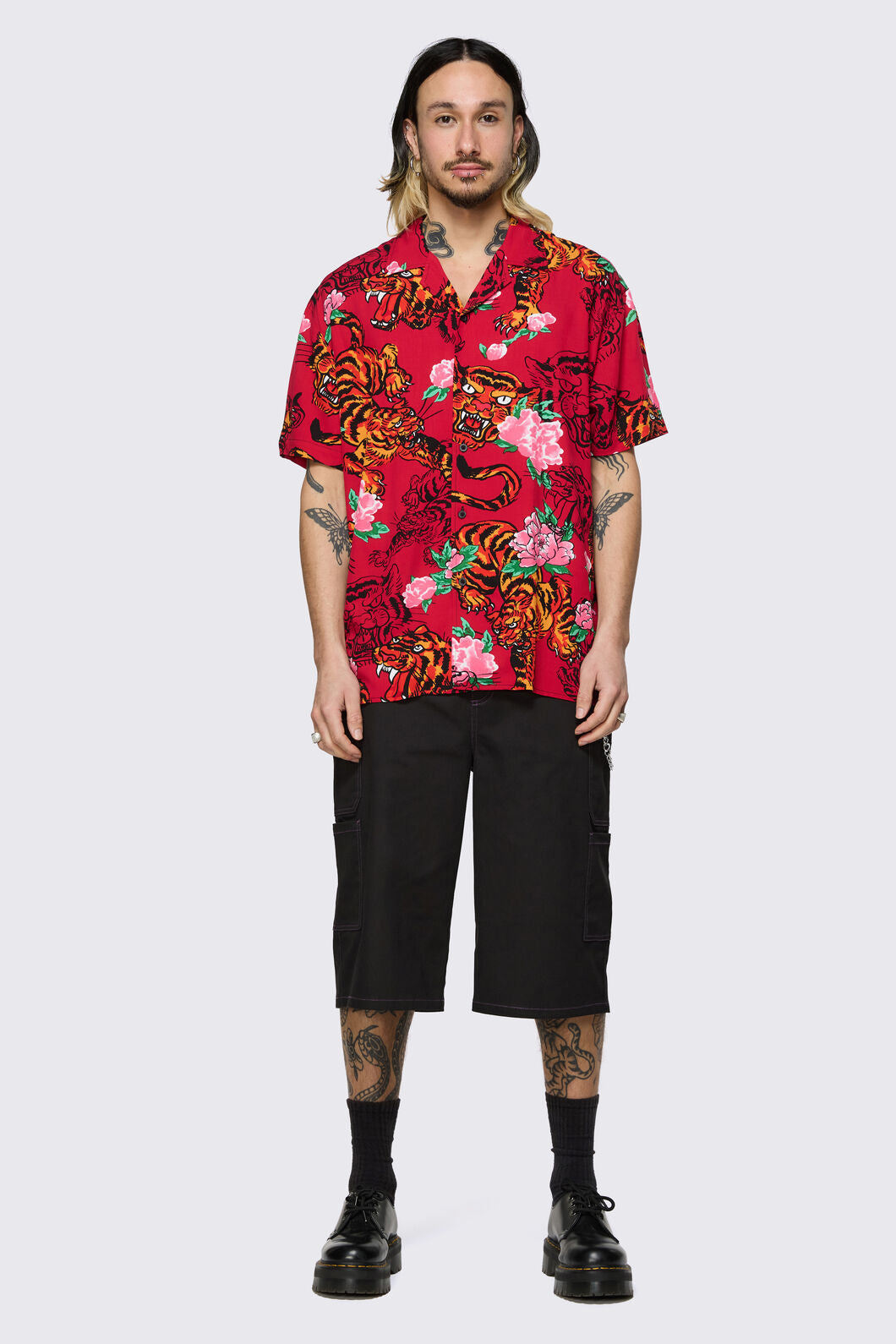 Dangerfield - Big Cat Shirt - multi