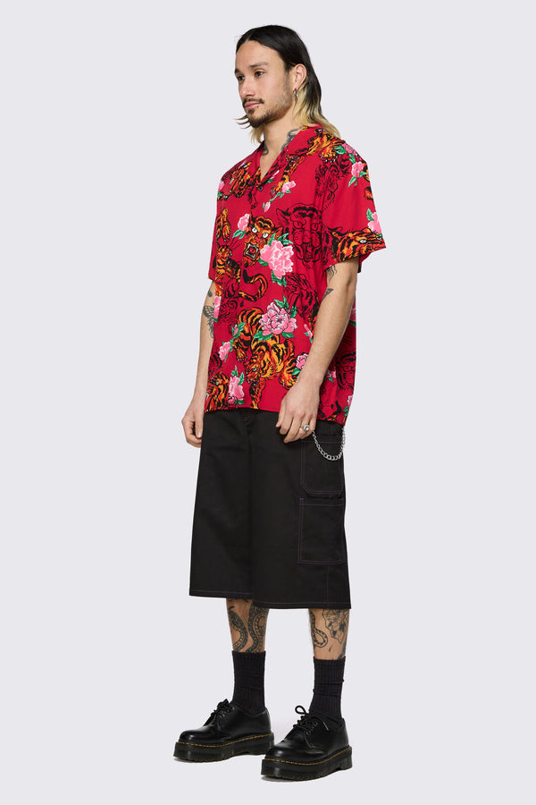 Dangerfield - Big Cat Shirt - multi
