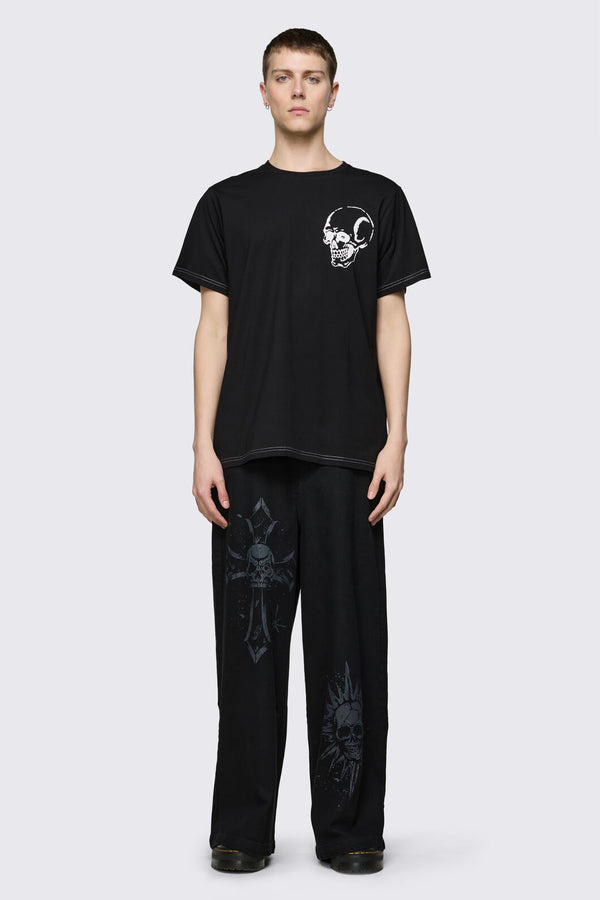 Dangerfield - Archangel Skelly Tee - black