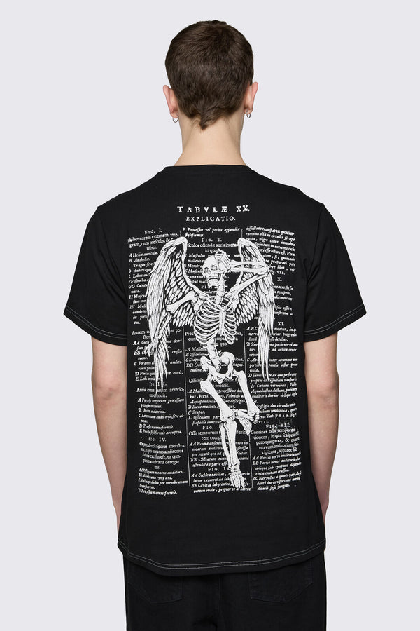 Dangerfield - Archangel Skelly Tee - black