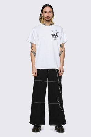 Dangerfield - Archangel Skelly Tee - white