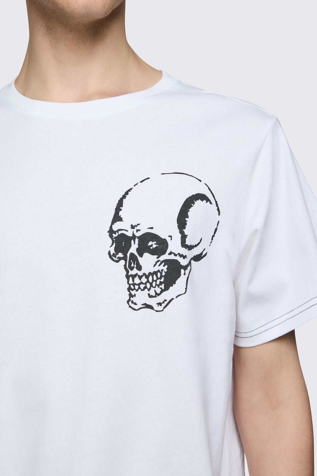 Dangerfield - Archangel Skelly Tee - white