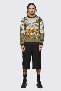 Dangerfield - Big Cat Scene Knit - multi