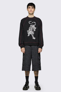 Dangerfield - Big Cat Jumper - black