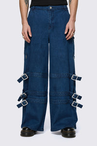 Dangerfield - Dizzy Denim Cargo - black