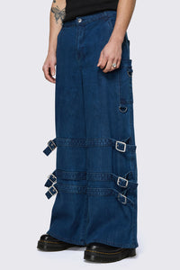 Dangerfield - Dizzy Denim Cargo - black