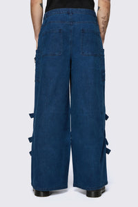 Dangerfield - Dizzy Denim Cargo - black