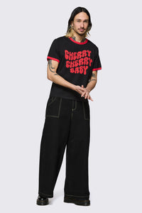 Dangerfield - Cherry Cherry Tee - black