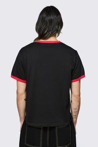 Dangerfield - Cherry Cherry Tee - black