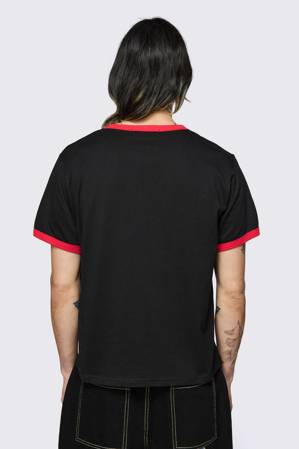 Dangerfield - Cherry Cherry Tee - black