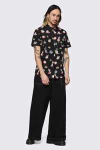 Dangerfield - Bonnet Cutie Shirt - black