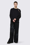 Dangerfield - Goth Slit O-Ring Knit - black