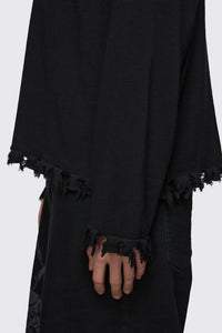 Dangerfield - Goth Slit O-Ring Knit - black