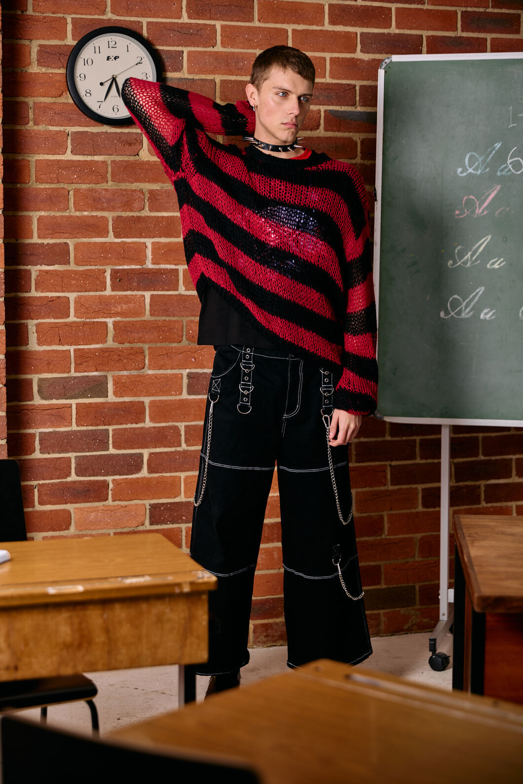 Dangerfield - Medusa Chain Jeans - black