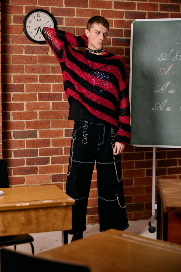 Dangerfield - Medusa Chain Jeans - black