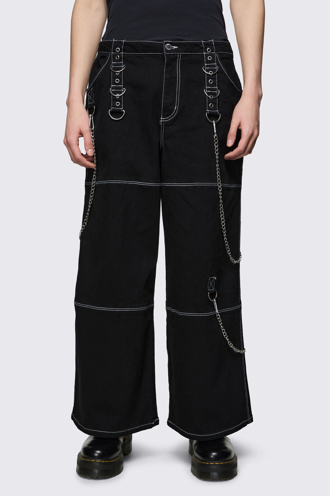 Dangerfield - Medusa Chain Jeans - black