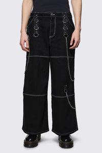 Dangerfield - Medusa Chain Jeans - black