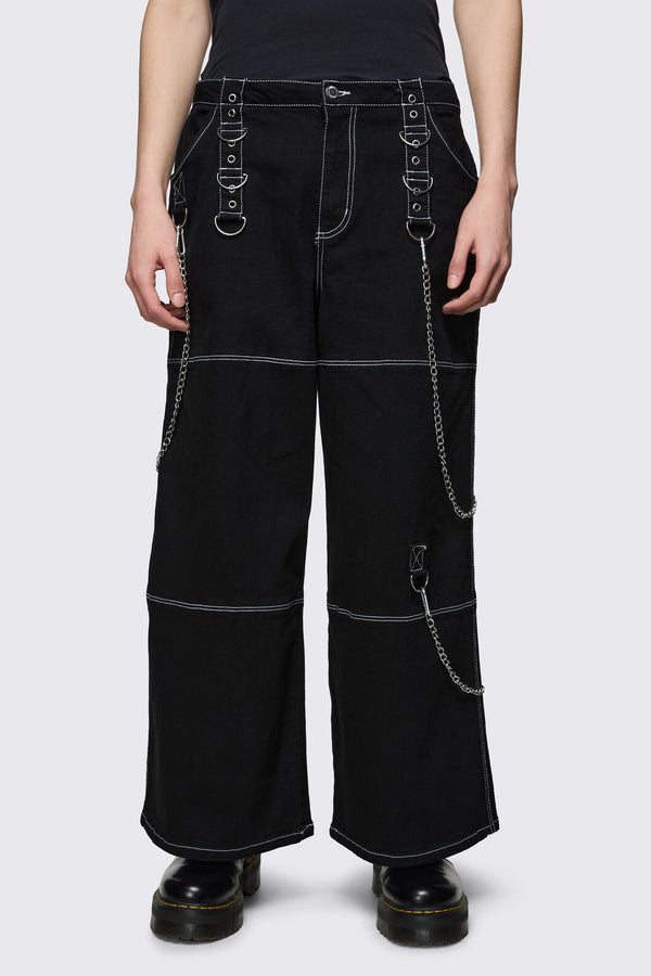 Dangerfield - Medusa Chain Jeans - black