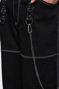 Dangerfield - Medusa Chain Jeans - black