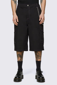 Dangerfield - Ghouls Utility Shorts - black