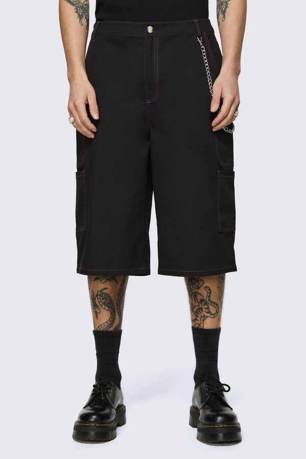 Dangerfield - Ghouls Utility Shorts - black