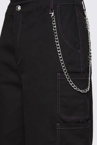 Dangerfield - Ghouls Utility Shorts - black