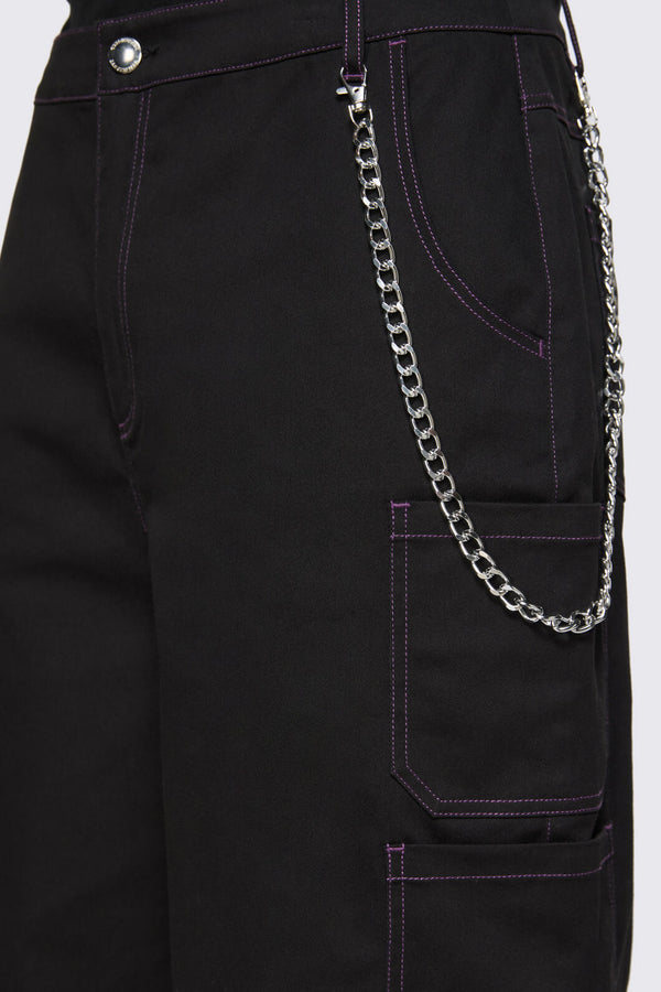 Dangerfield - Ghouls Utility Shorts - black