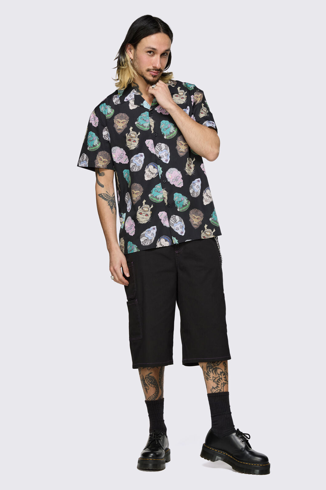 Dangerfield - Ghouls Shirt - black