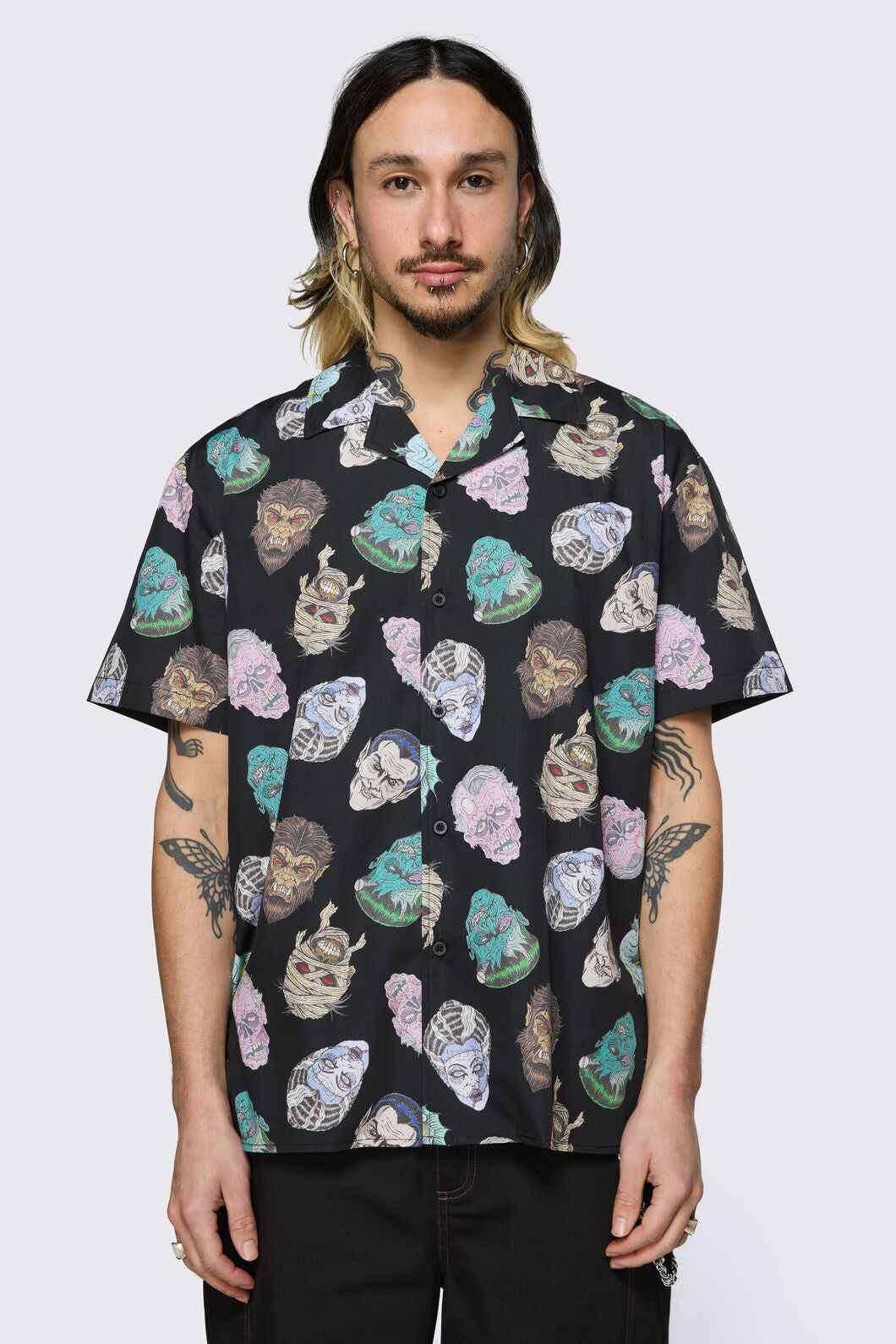 Dangerfield - Ghouls Shirt - black
