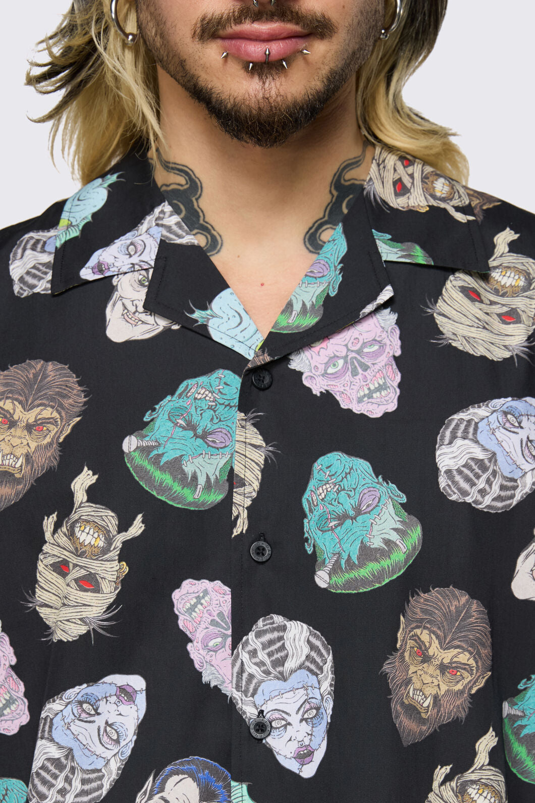 Dangerfield - Ghouls Shirt - black