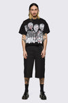 Dangerfield - Ghouls Distressed Tee - black