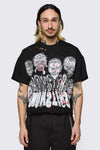 Dangerfield - Ghouls Distressed Tee - black