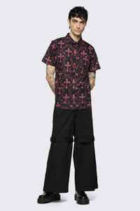 Dangerfield - Subreligion Shirt - black-red